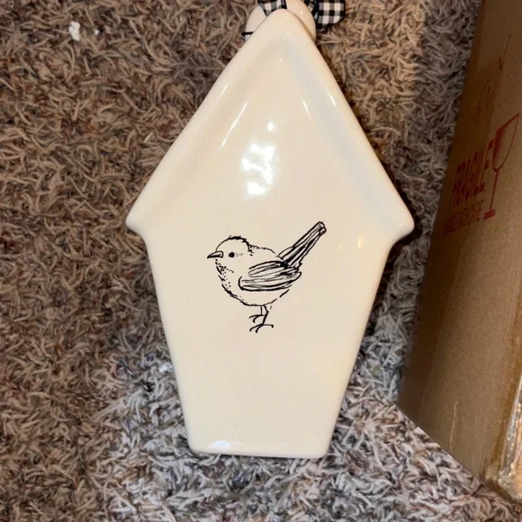 Rae Dunn FLY birdhouse - Picture 2 of 4